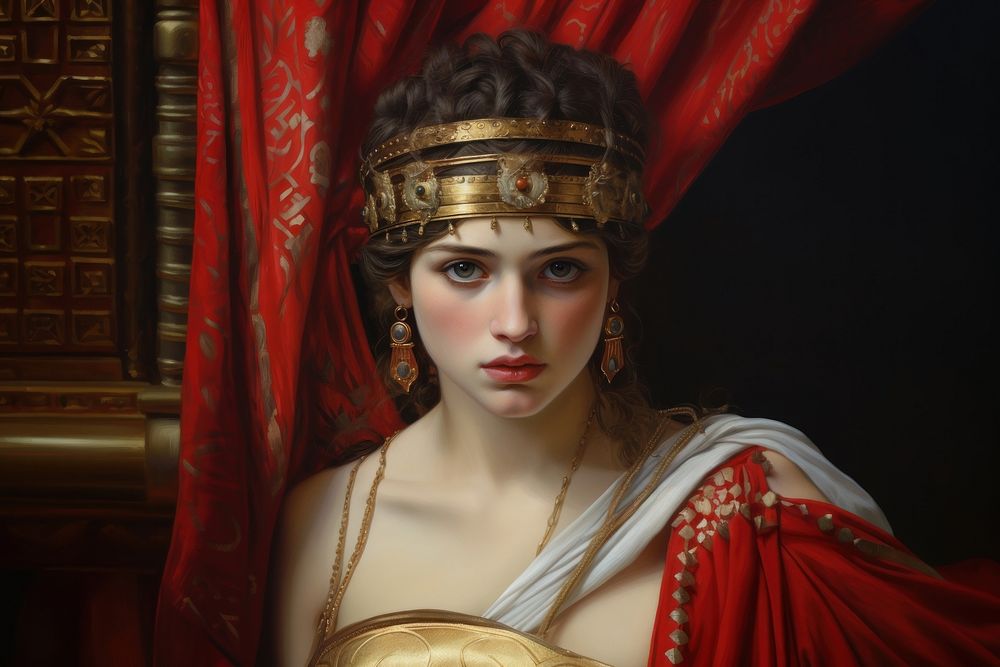 Athena painting art photography.