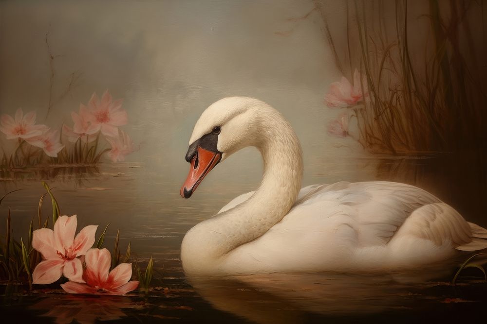 Swan swan animal bird.