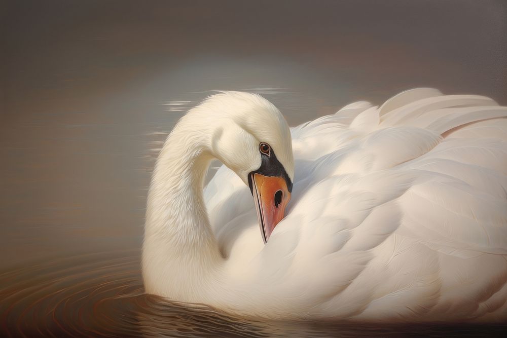 Swan swan waterfowl animal.