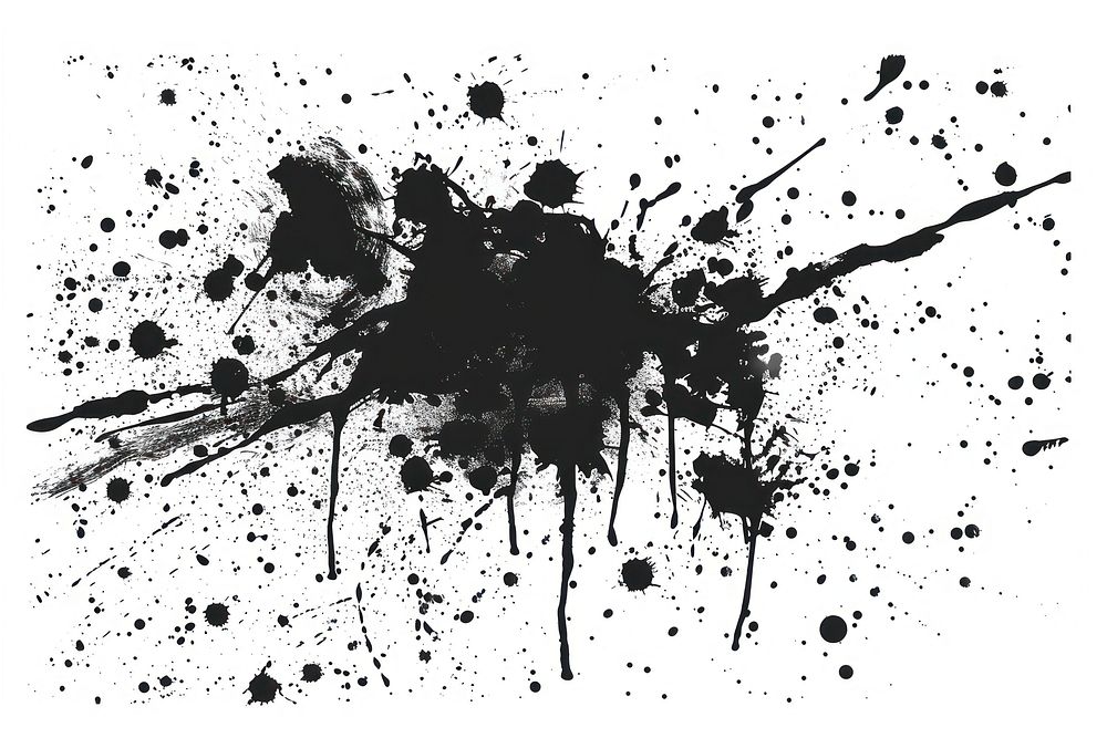 Black spots silhouette animal stain. | Free Photo Illustration - rawpixel