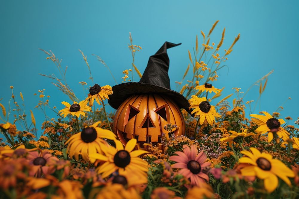 A pumpkin jack-o-lantern halloween festival.