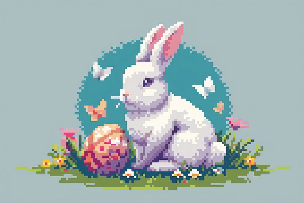 Easter bunny animal mammal rabbit.