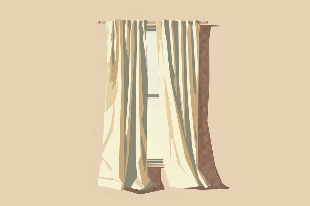 Window curtain texture linen home decor.