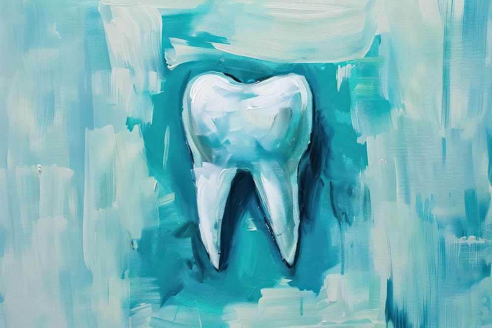 Dentist art painting animal.