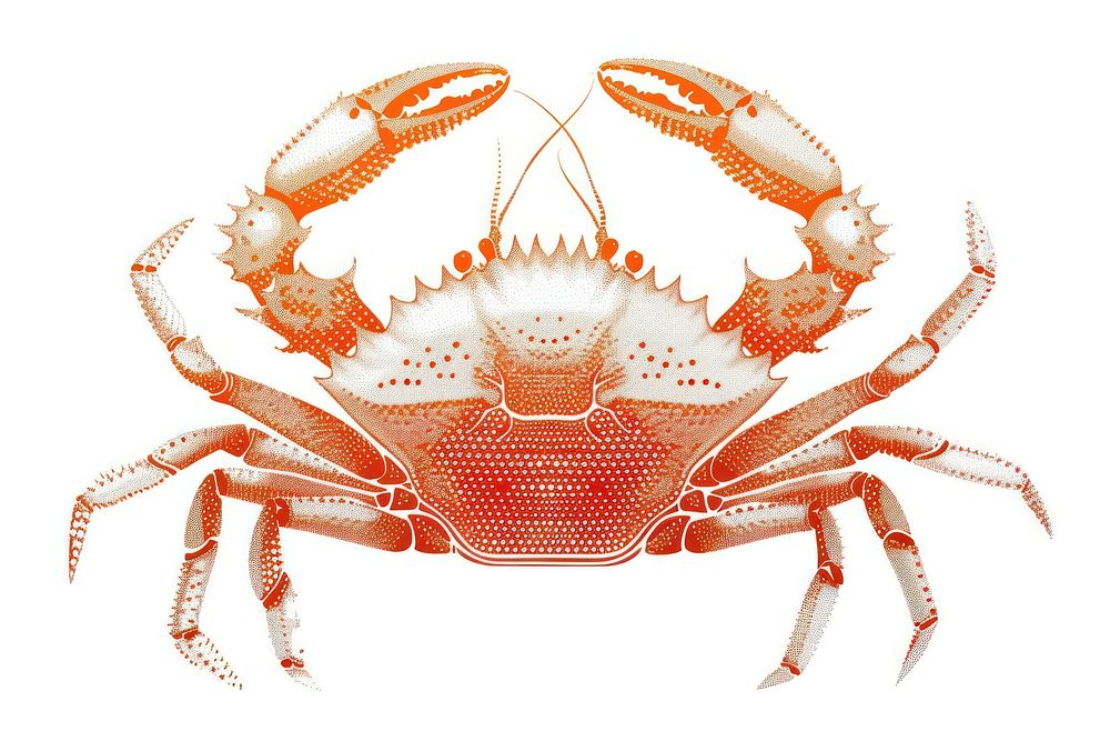 Crab invertebrate seafood lobster.