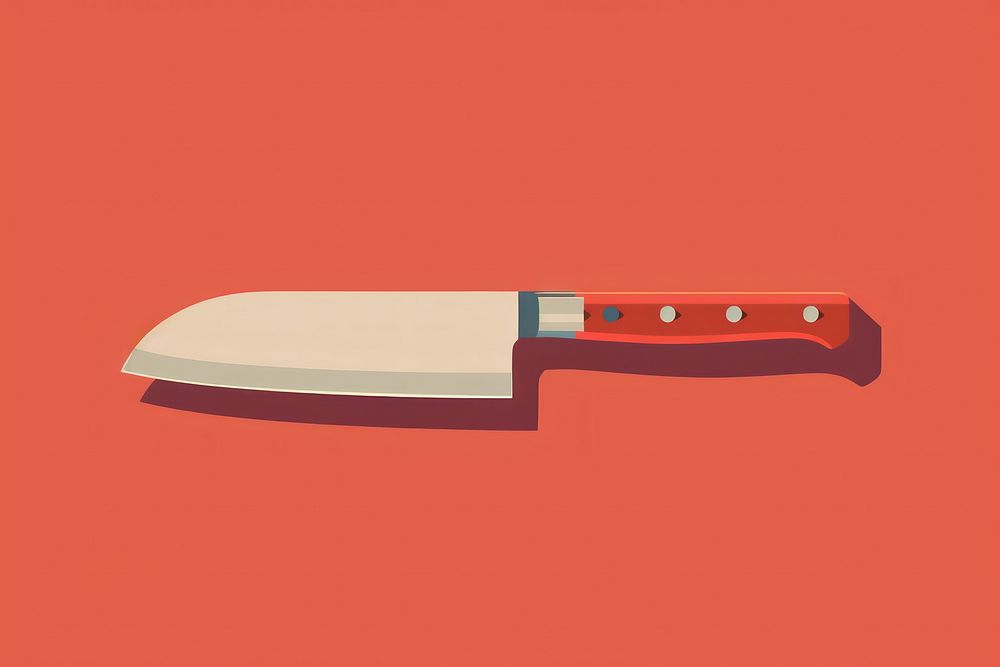 Chopping knife weaponry cutlery dagger.