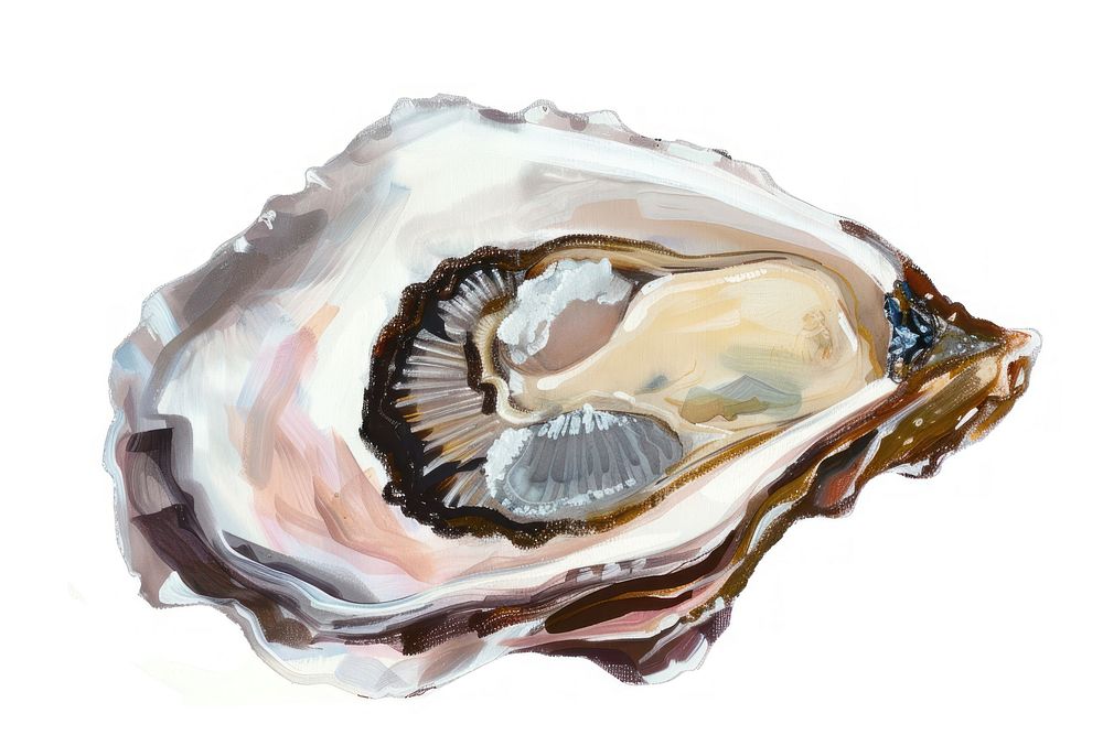 Oyster invertebrate seafood animal.