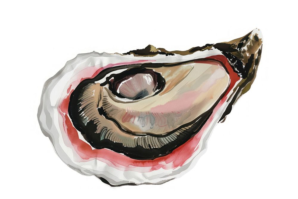 Oyster invertebrate seafood animal.