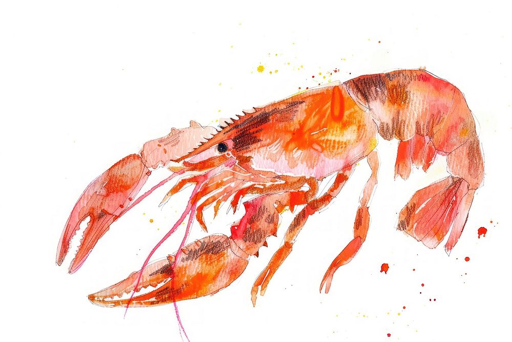 Seafood invertebrate lobster animal.
