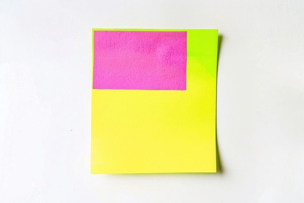 Sticky note letterbox mailbox paper.