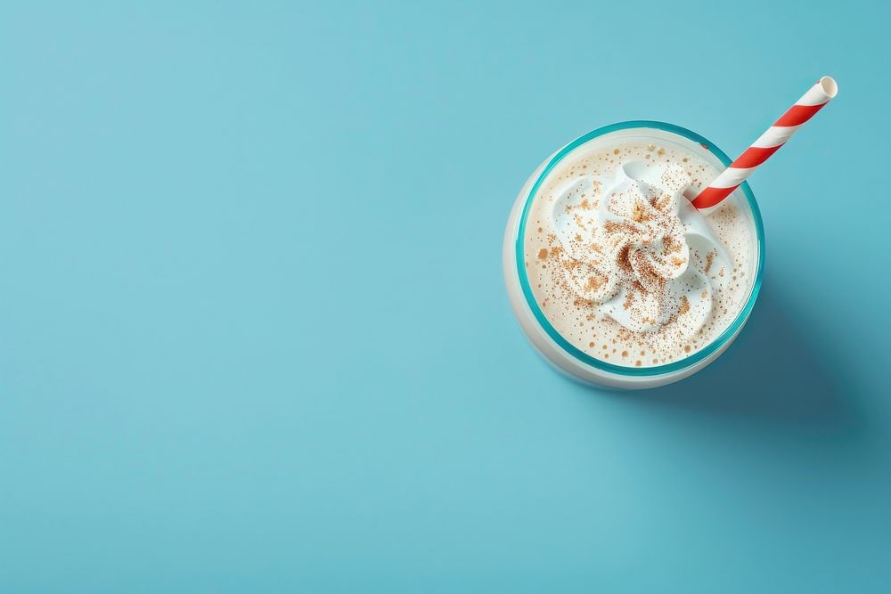 Milkshake beverage smoothie coffee.