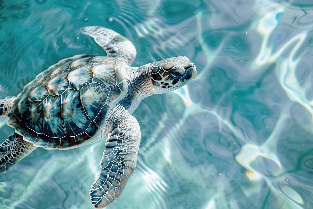 Sea turtle water tortoise outdoors.