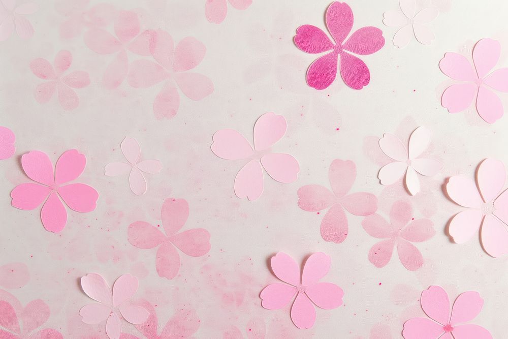 Flower pattern paper texture outdoors blossom nature.
