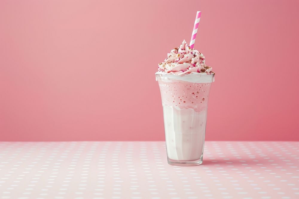 Milkshake beverage smoothie dessert.