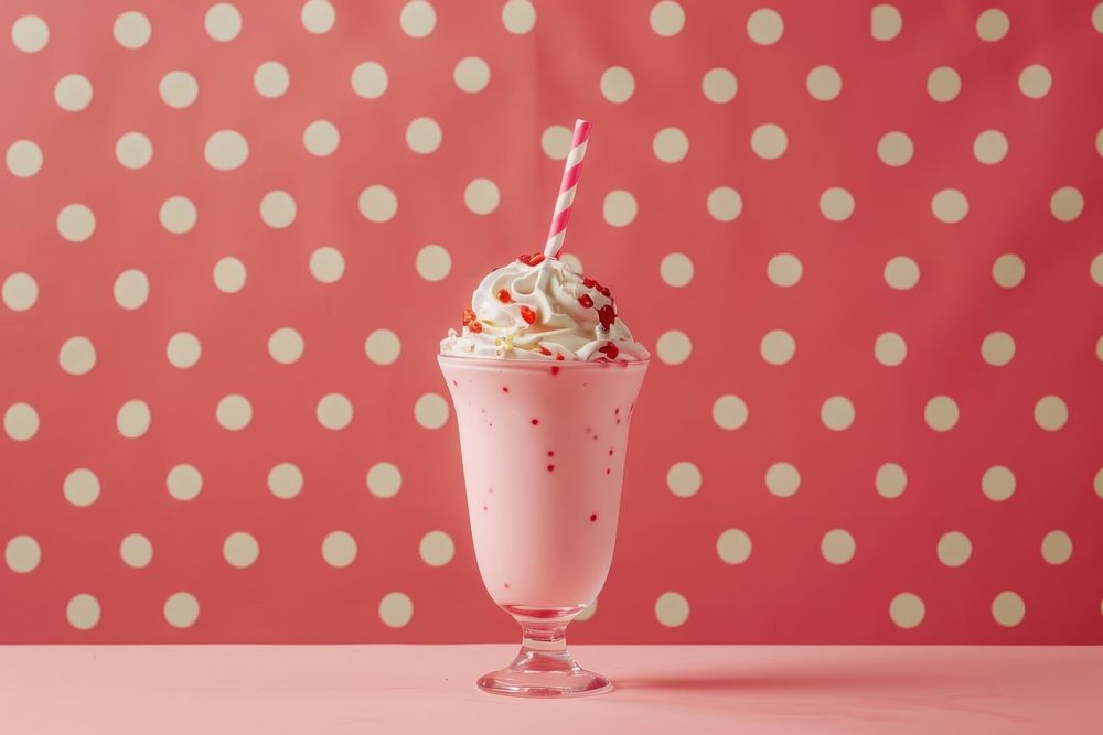 Milkshake beverage dessert sundae. | Free Photo - rawpixel