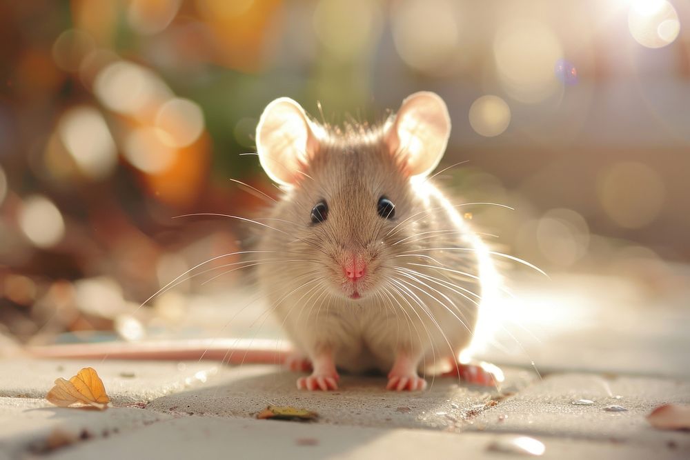Mouse hamster animal mammal.