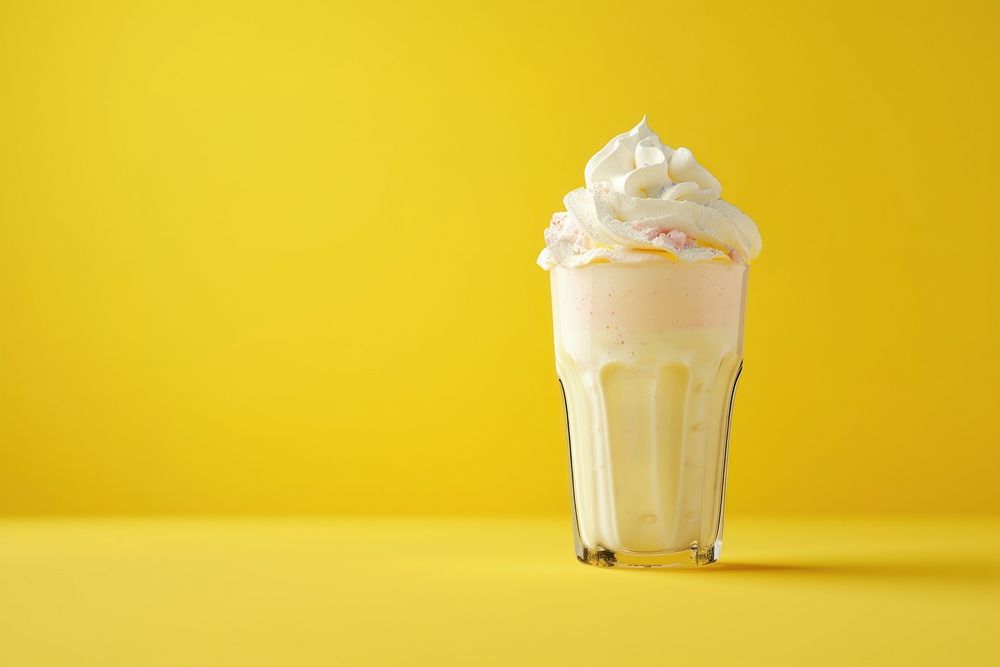 Milkshake beverage dessert cream.