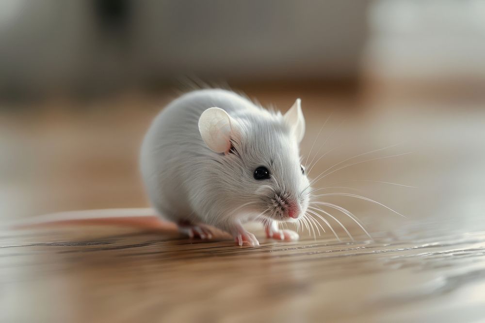 White mouse electronics hardware animal.