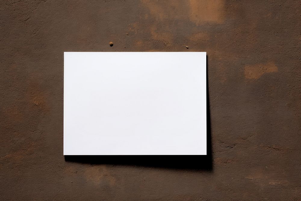 Business card mockup white board.