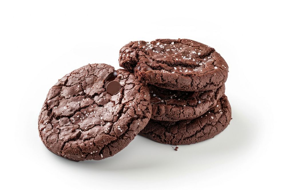 Brownie cookies confectionery chocolate biscuit.