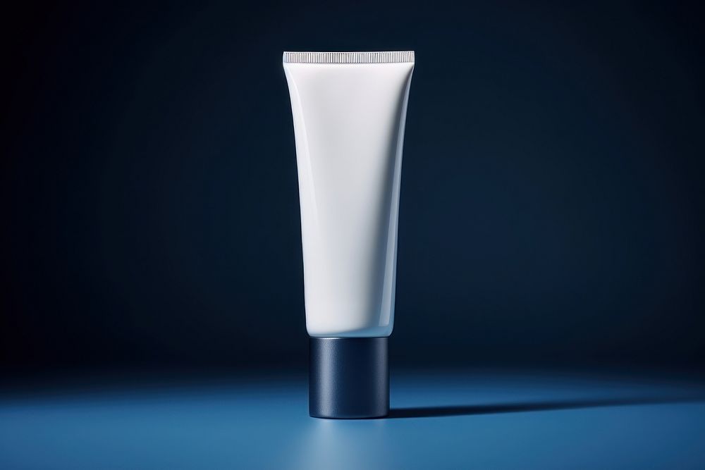 Cosmetic tube cosmetics aftershave toothpaste.