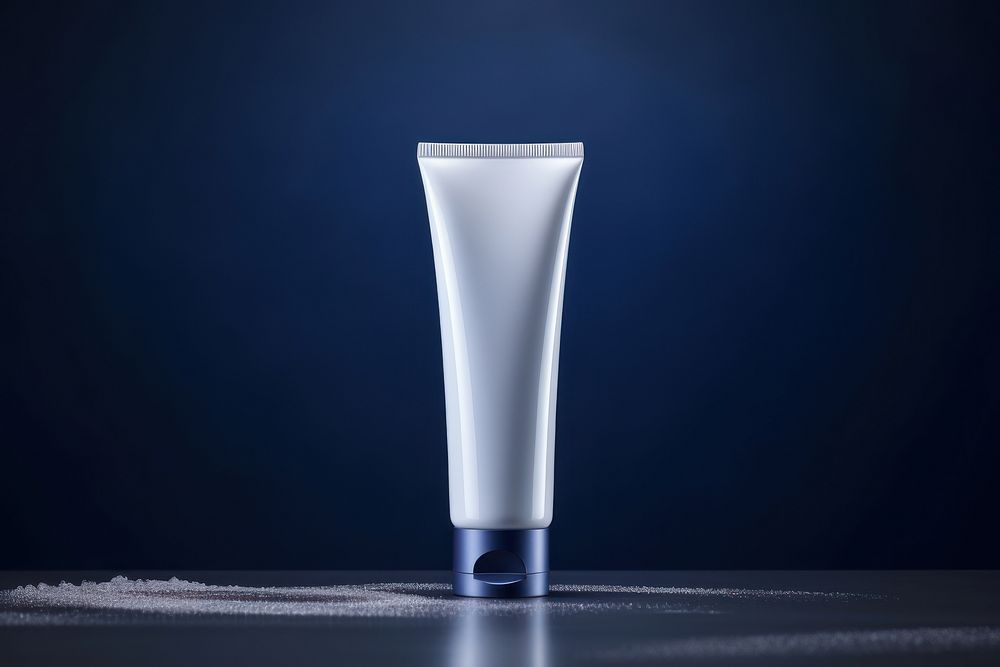 Blank cosmetic tube mockup cosmetics aftershave pottery.
