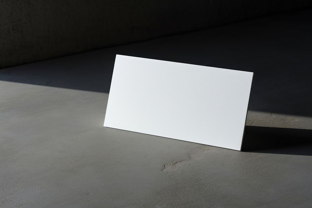 Business card mockup paper text.