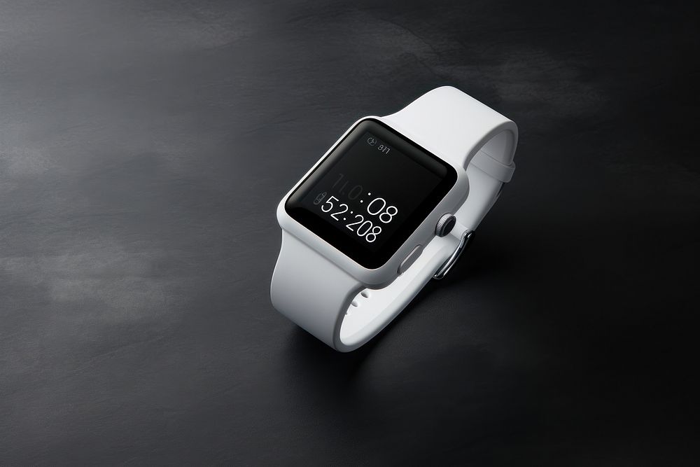 Screen smartwatch mockup electronics wristwatch hardware.
