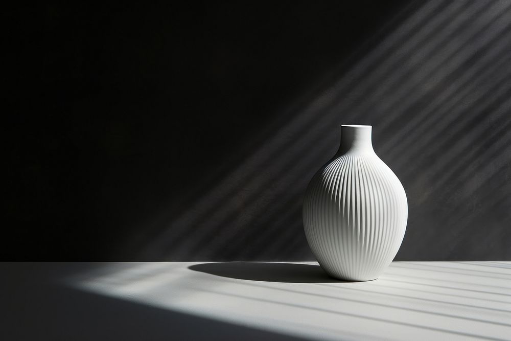 Vase mockup porcelain cookware pottery.