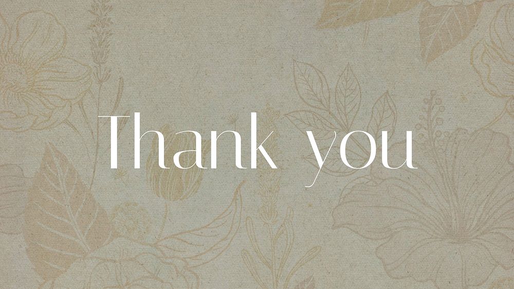 Thank you blog banner template