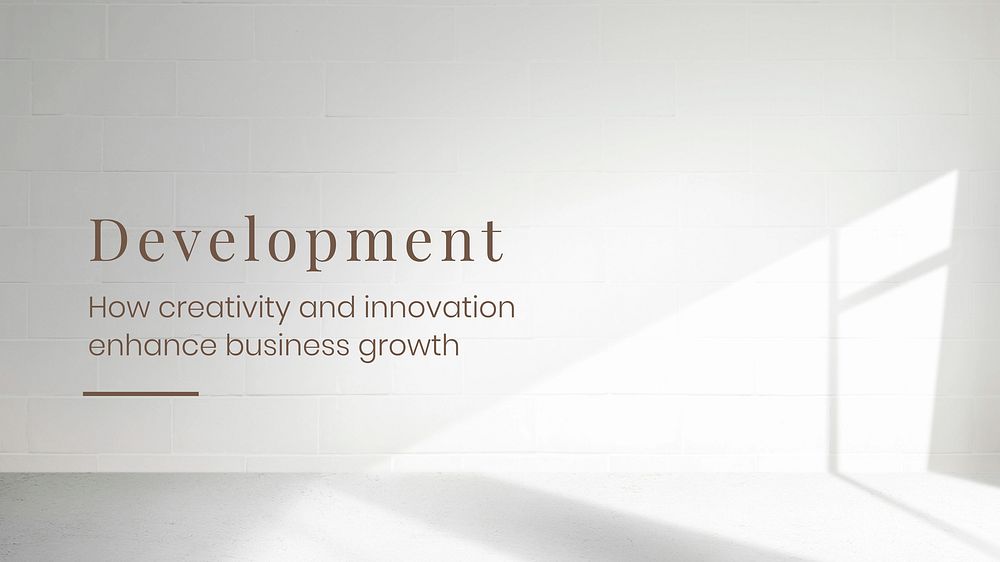 Business development PowerPoint template | Free Photo - rawpixel