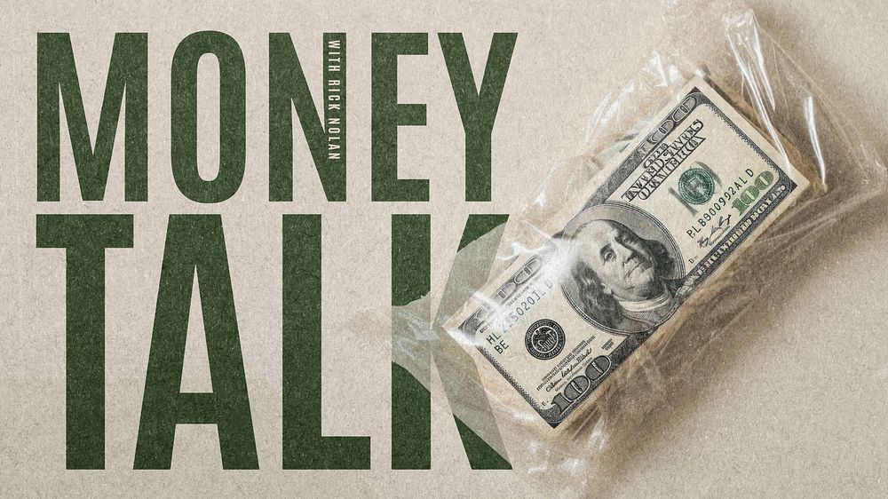Money talk blog banner template