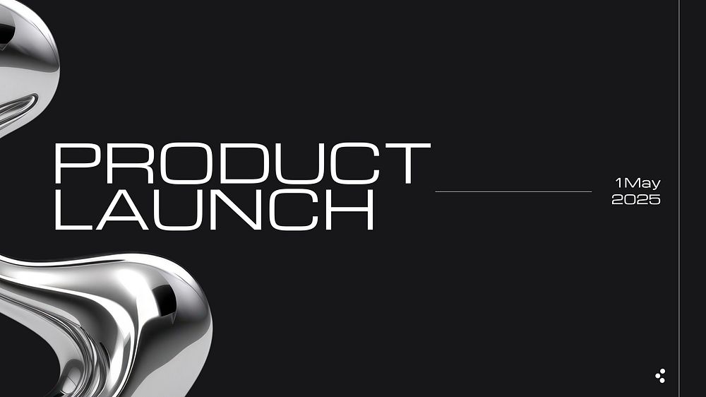 Product launch presentation template