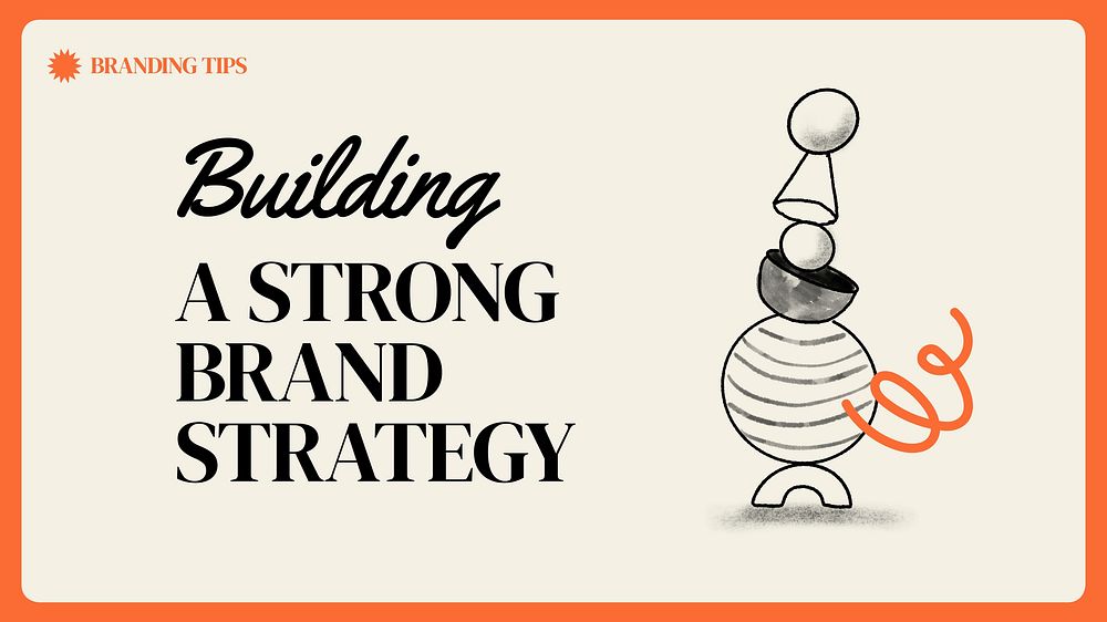 Brand strategy presentation template