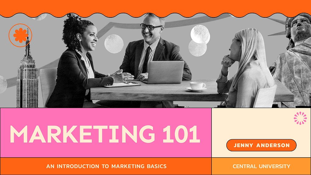 Marketing basics presentation template