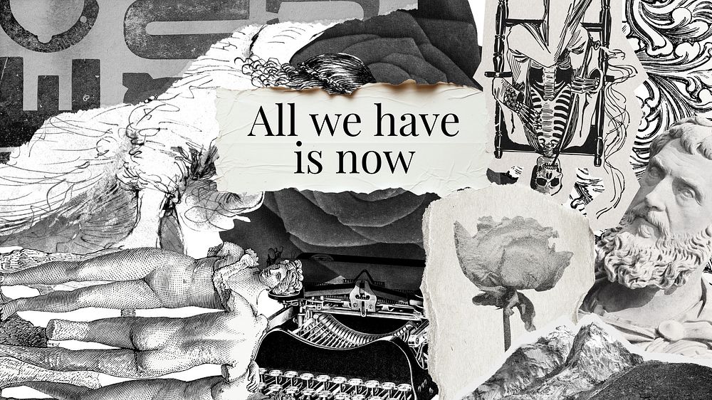 All we have is now blog banner template