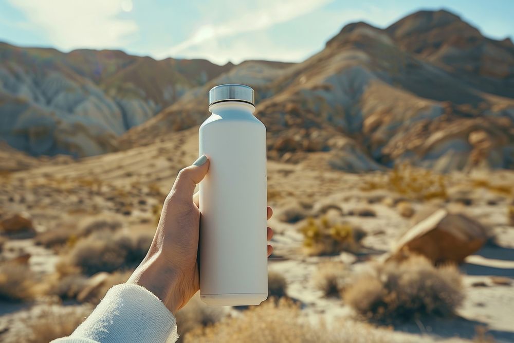 Water bottle photography wilderness outdoors.