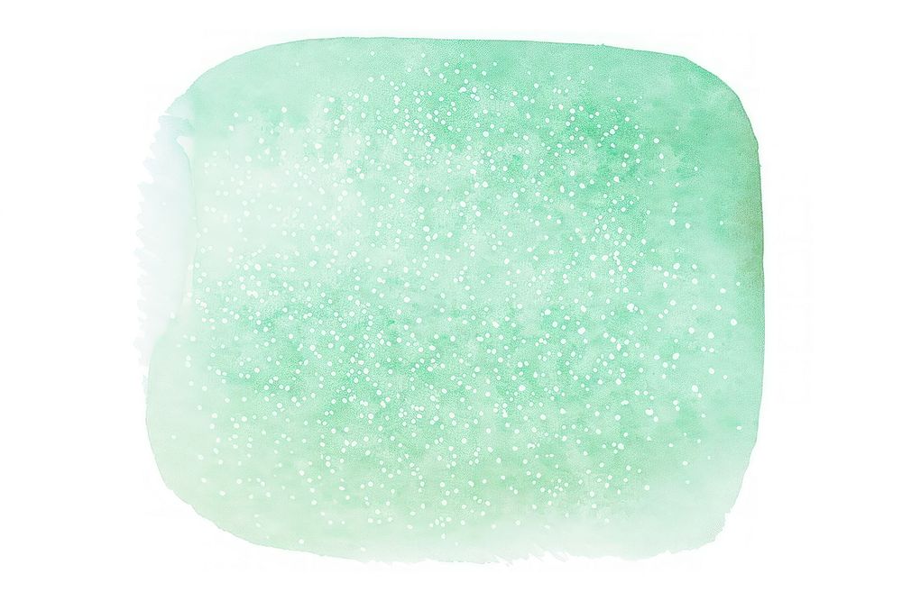 Clean light green glitter jacuzzi sponge tub.