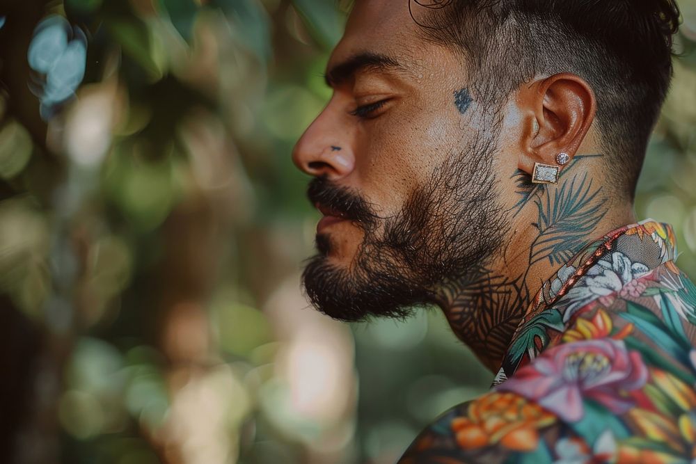 Latina brazilian man person tattoo human.