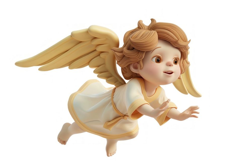 Vintage angel archangel person human.
