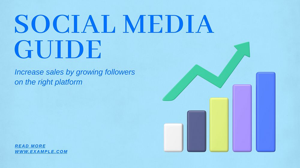 Social media guide blog banner template