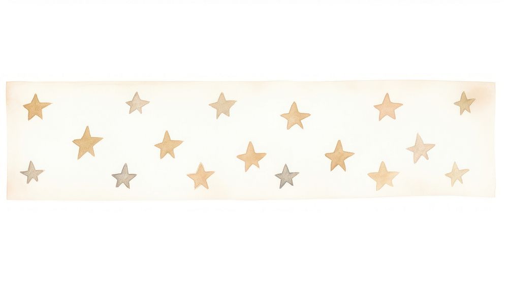 Stars as divider watercolor blackboard confetti symbol.