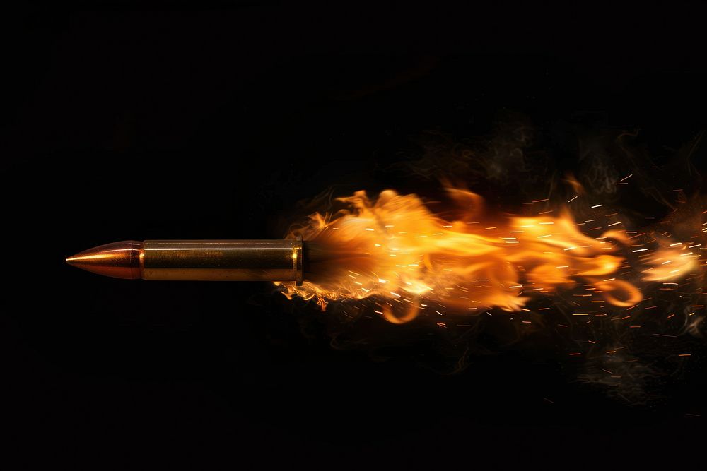 Bullet fire flame ammunition weaponry. | Free Photo - rawpixel