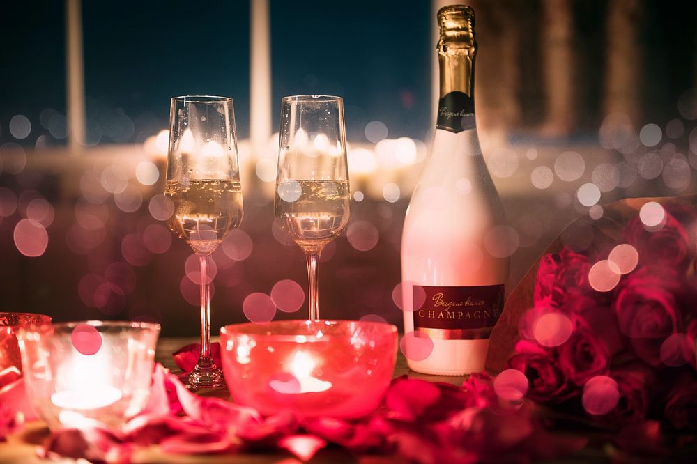 Valentine's celebration romantic date night