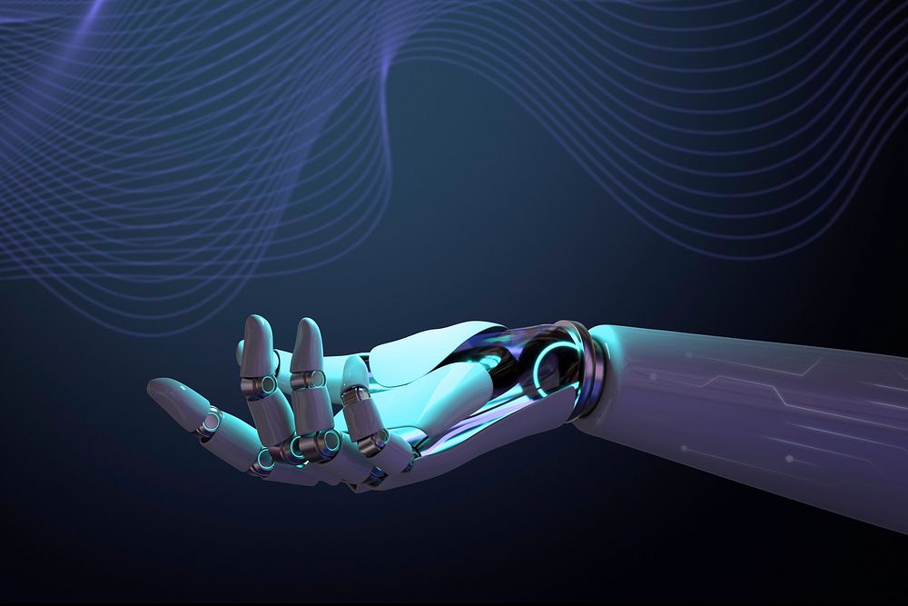 Futuristic innovative AI, smart technology