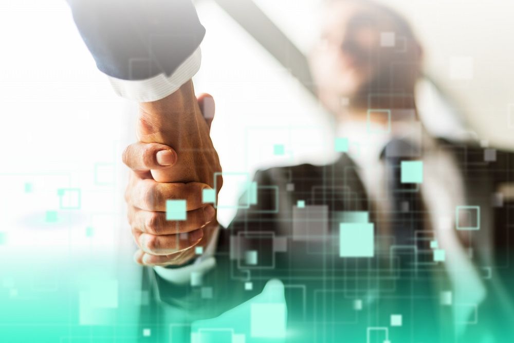 Deal Businessmen Handshake Partnership Concept