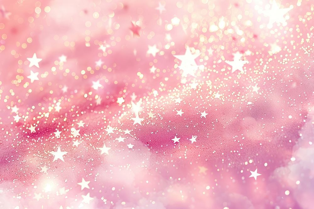 Pink background glitter.