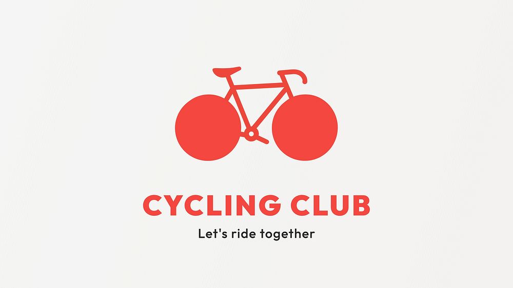 Cycling club blog banner template