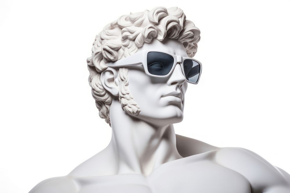 Greek sculpture angle wearing sunglasses accessories accessory female.