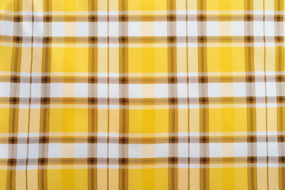 Yellow and white plaid pattern tartan.
